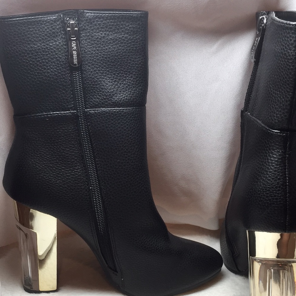 Cape Robbin Faux-Leather Ankle Boots